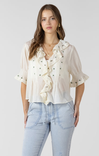 Blouse Kihlaé - Dex | Blanc cassé