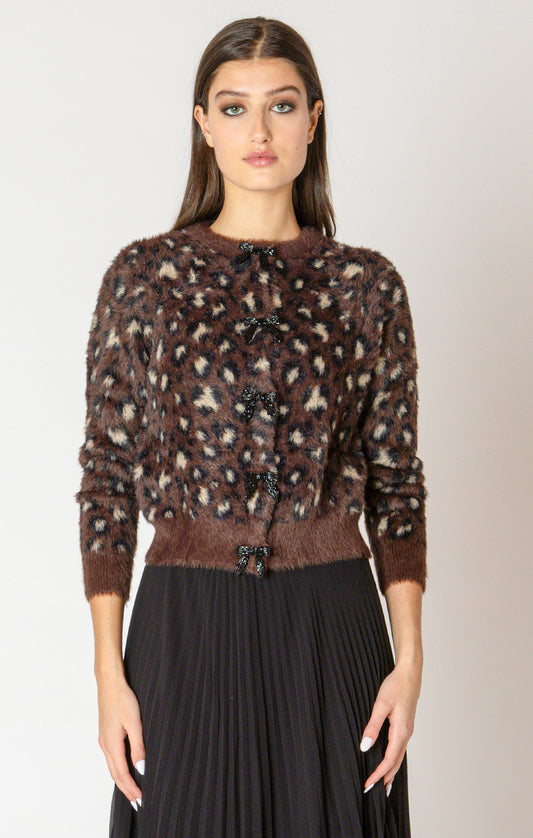 Cardigan Marion | Léopard
