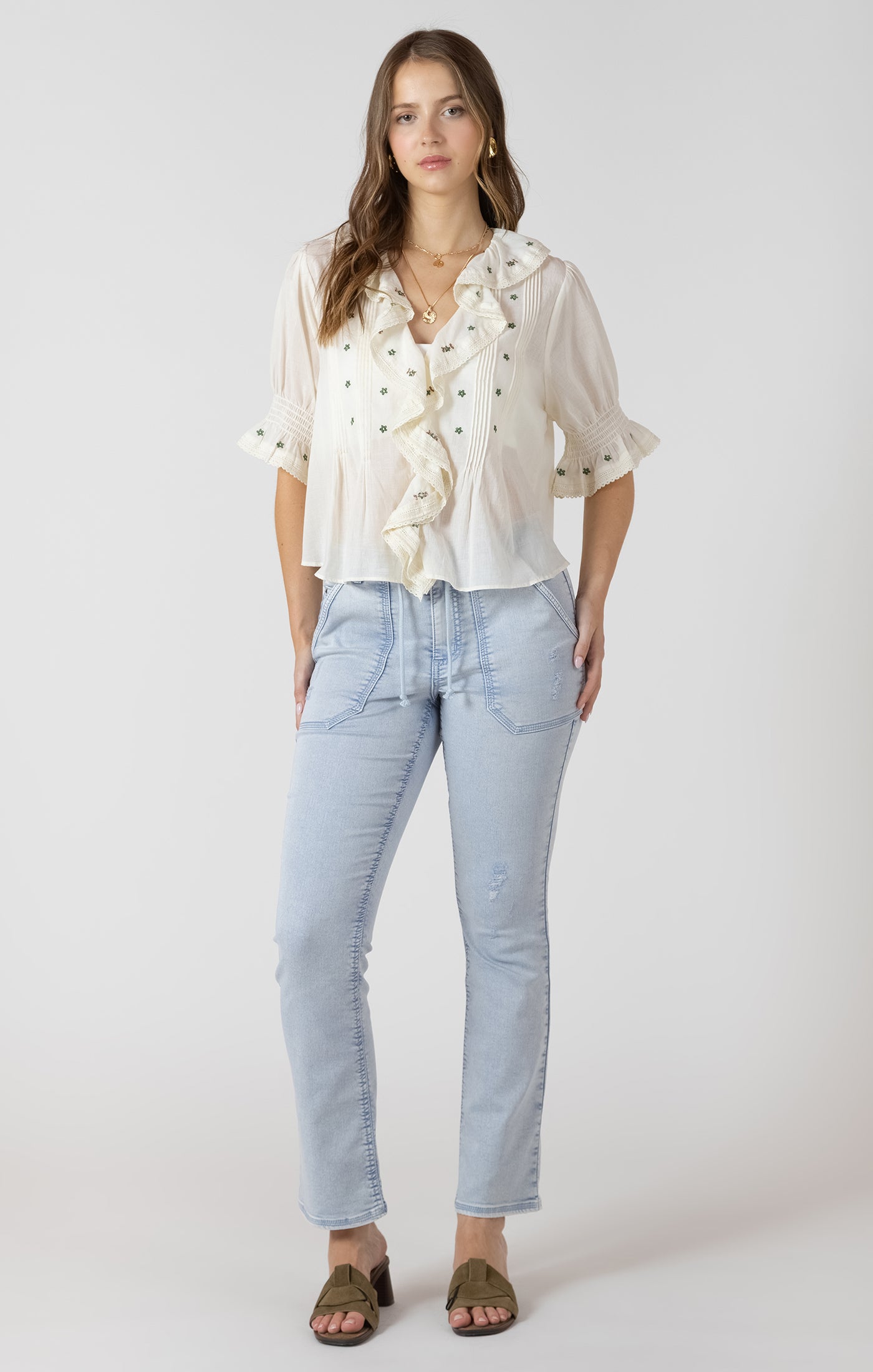 Blouse Kihlaé - Dex | Blanc cassé