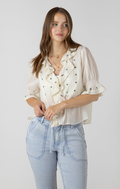 Blouse Kihlaé - Dex | Blanc cassé