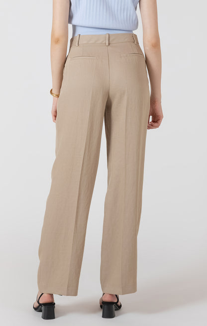 Pantalon Kyana - Black tape | Beige