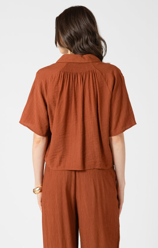 Blouse Margot | Brun Sienne