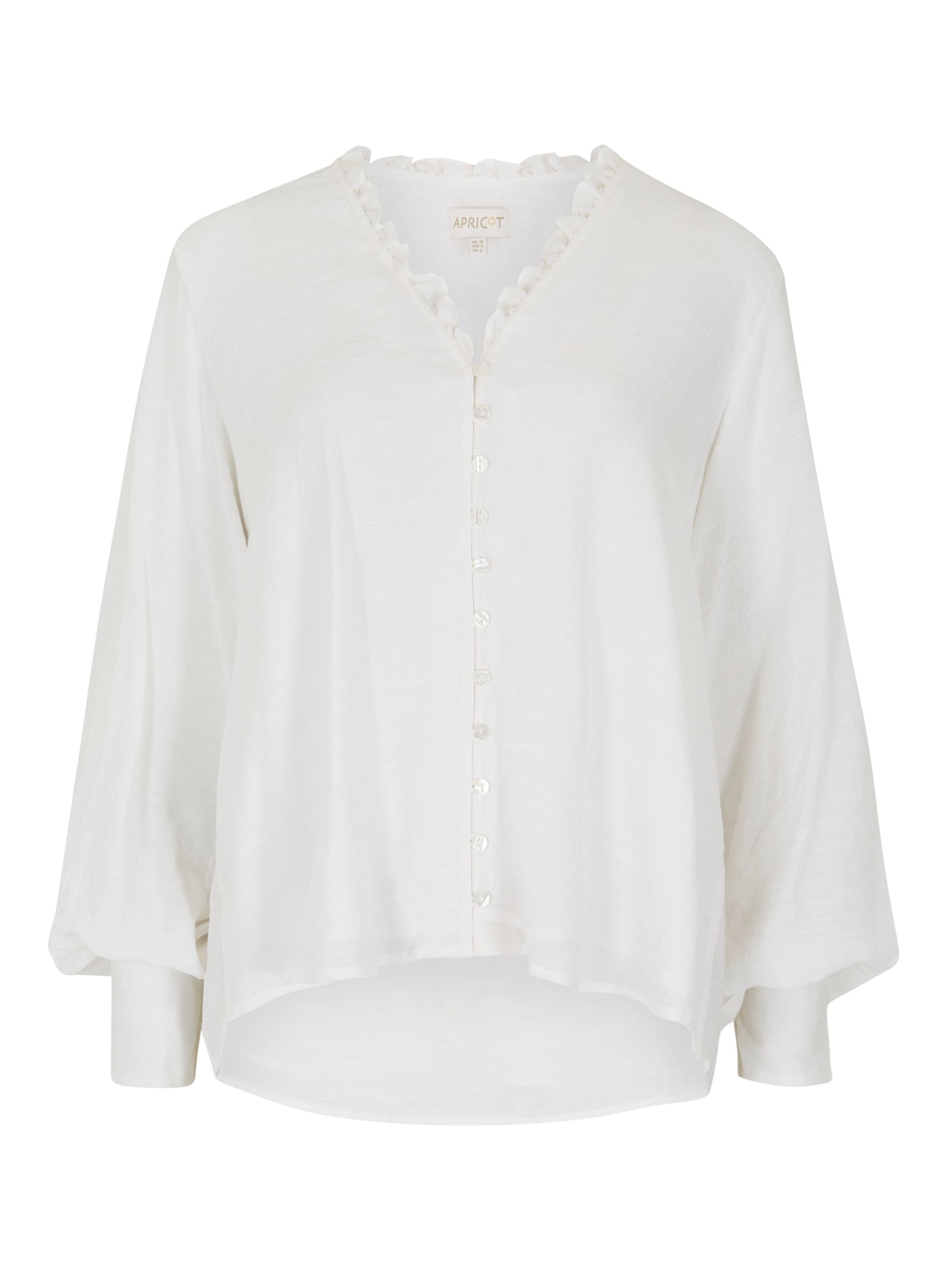 Blouse bouffante | Blanche