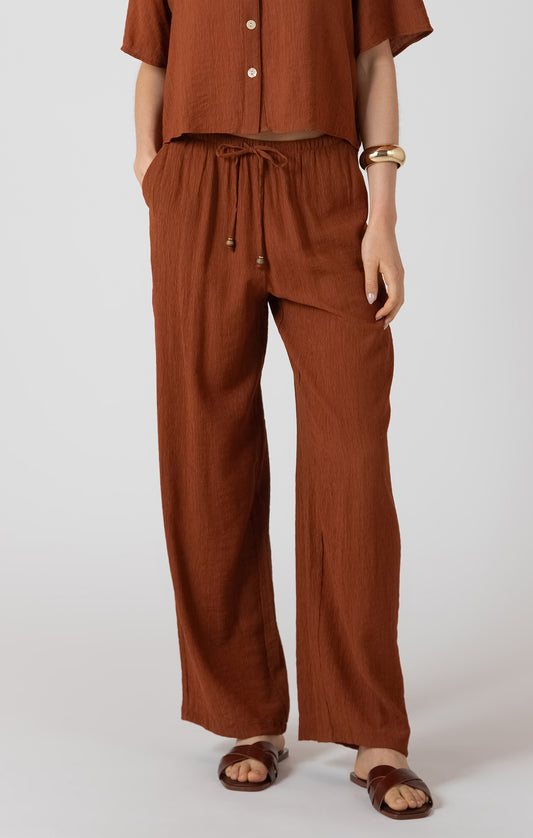 Pantalon Margot | Brun Sienne