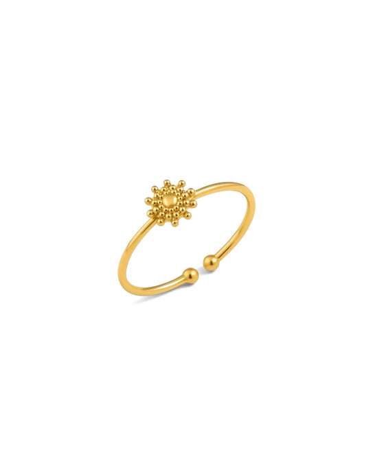 Bague ajustable Golden Hour | Or