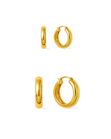 Boucles d'oreilles Classy | Or