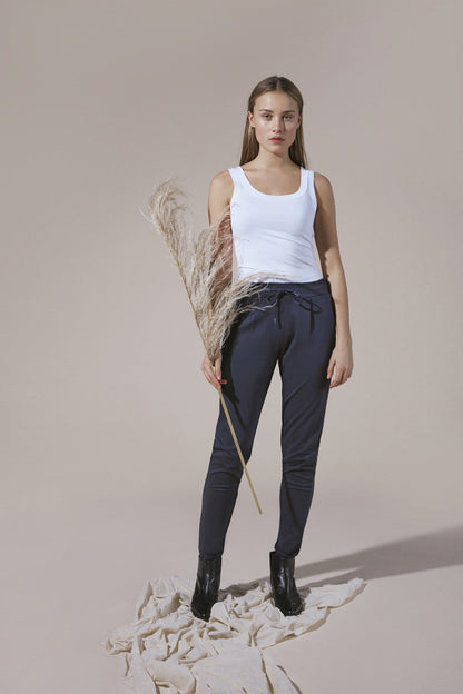 Pantalon Kate étroit long | Marine