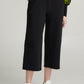 Wide 7/8 trousers with terry back